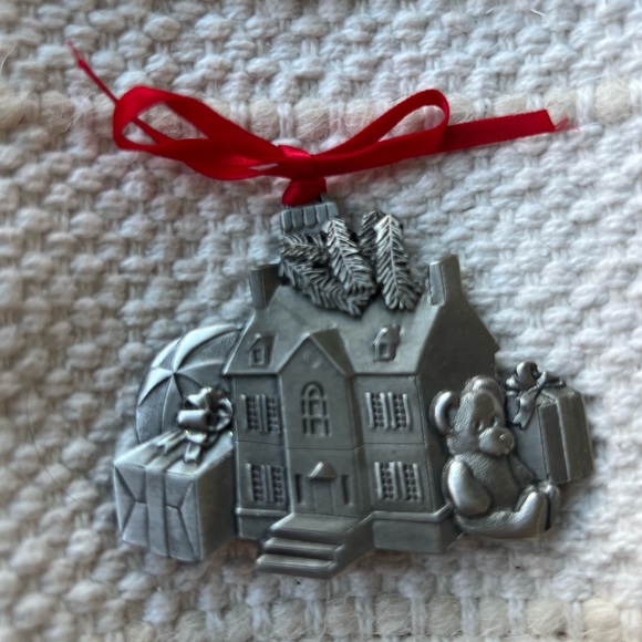 2003 Maryland Governor Ehrlich Pewter Holiday Ornament Christmas MD Republican - Picture 3 of 14